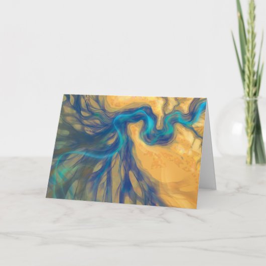 グリーティングカードのリバー カード (正面)