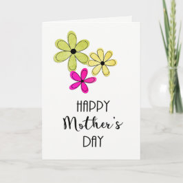 グリーティングカードの中でお母空白の様の幸せな日 カード