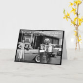 グリーティングカードの前を歩かない カード (黄色い花)