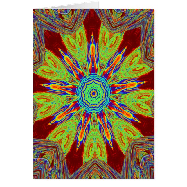 グリーティングカードの垂直テンプレート (正面)