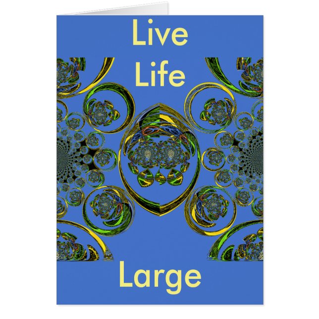 グリーティングカードの垂直テンプレート (正面)