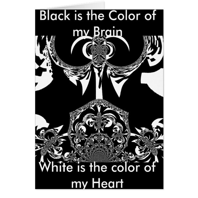 グリーティングカードの垂直テンプレート (正面)