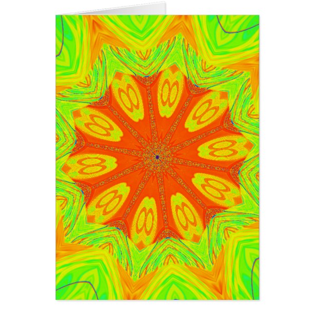 グリーティングカードの垂直テンプレート (正面)