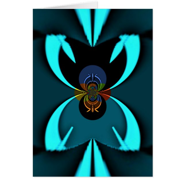 グリーティングカードの垂直テンプレート (正面)