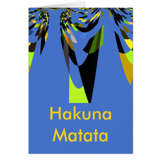 グリーティングカードの垂直テンプレート (正面)