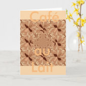 グリーティングカードの垂直テンプレート カード (黄色い花)