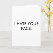 グリーティングカードの垂直テンプレート カード (黄色い花)