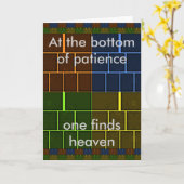 グリーティングカードの垂直テンプレート カード (黄色い花)