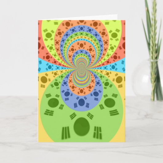 グリーティングカードの垂直テンプレート カード (正面)