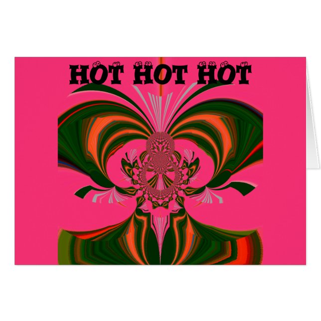 グリーティングカードの水平テンプレート (正面横)