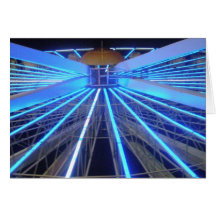 グリーティングカードの水平テンプレート