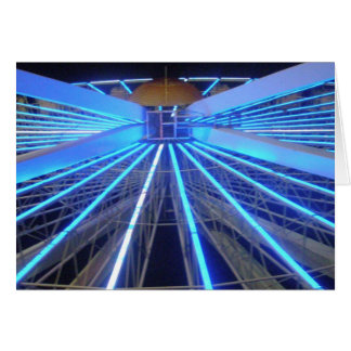 グリーティングカードの水平テンプレート