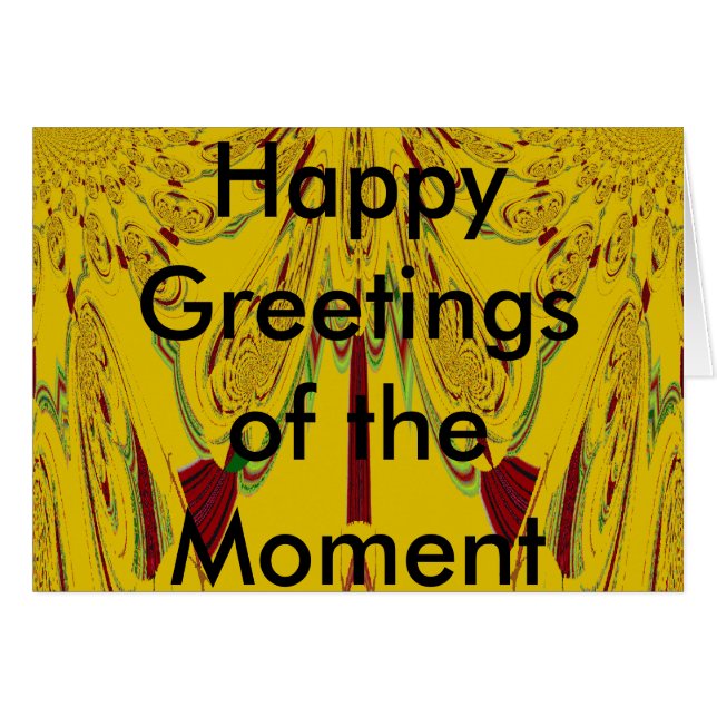 グリーティングカードの水平テンプレート (正面横)