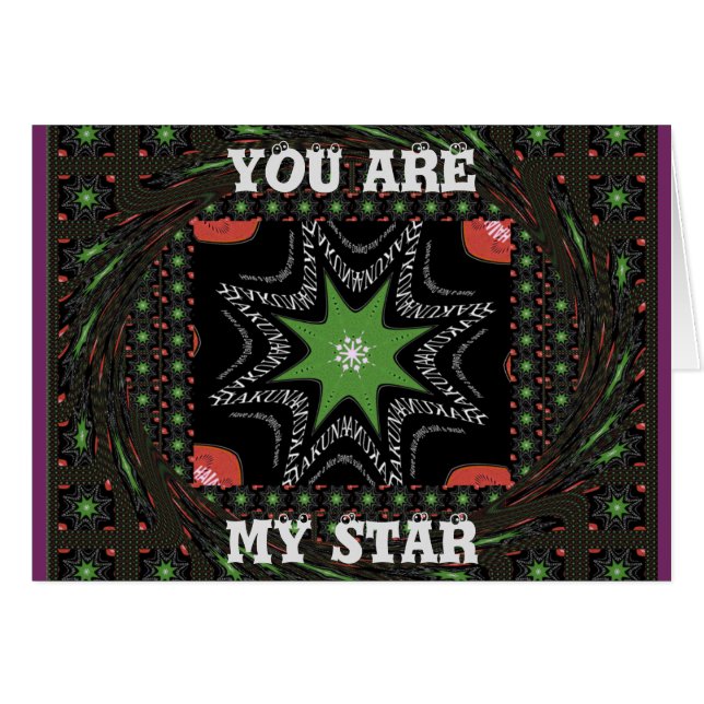 グリーティングカードの水平テンプレート (正面横)