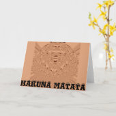 グリーティングカードの水平テンプレート カード (黄色い花)