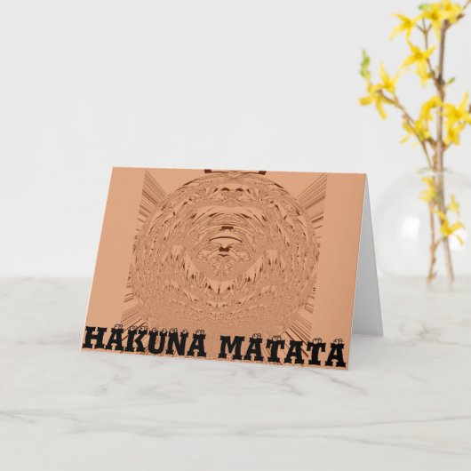 グリーティングカードの水平テンプレート カード (黄色い花)