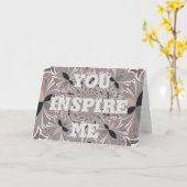 グリーティングカードの水平テンプレート カード (黄色い花)