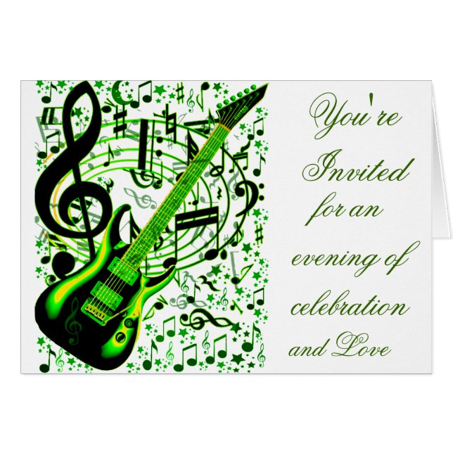 グリーティングカードの水平テンプレート、参加_ (正面横)