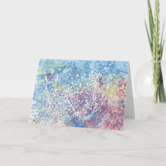 グリーティングカードの爆発 サンキューカード (正面)