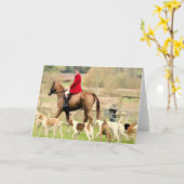 グリーティングカードの狩りの達人 カード (黄色い花)