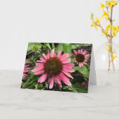 グリーティングカードの登録 カード (黄色い花)