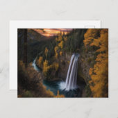 グリーティングカードの自然と美しい ポストカード (正面/裏面)