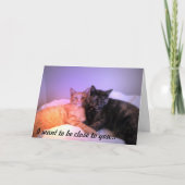 グリーティングカードの近く カード (正面)