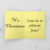 グリーティングカードはイエスが理由 シーズンカード (内部)