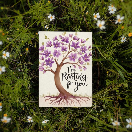 グリーティングカードを応援している サンキューカード