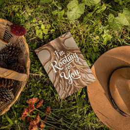 グリーティングカードを応援している サンキューカード