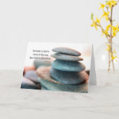 グリーティングカードを手放す カード (黄色い花)