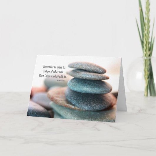 グリーティングカードを手放す カード (正面)