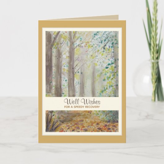 グリーティングカードを早急に回復する カード (正面)