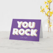 グリーティングカードを畳んでくれてありがとう カード (黄色い花)