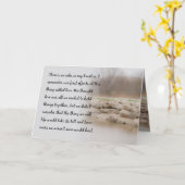 グリーティングカードを続ける愛 カード (黄色い花)