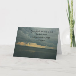 グリーティングカードを見つける懸命は、良い友だちです カード