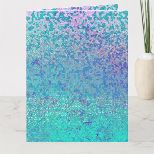 グリーティングカードグリッタースターダスト カード (正面)