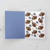 グリーティングカードサッカー カード (内部)