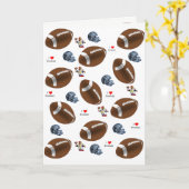 グリーティングカードサッカー カード (黄色い花)