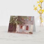 グリーティングカードサバンナグルジア カード (黄色い花)