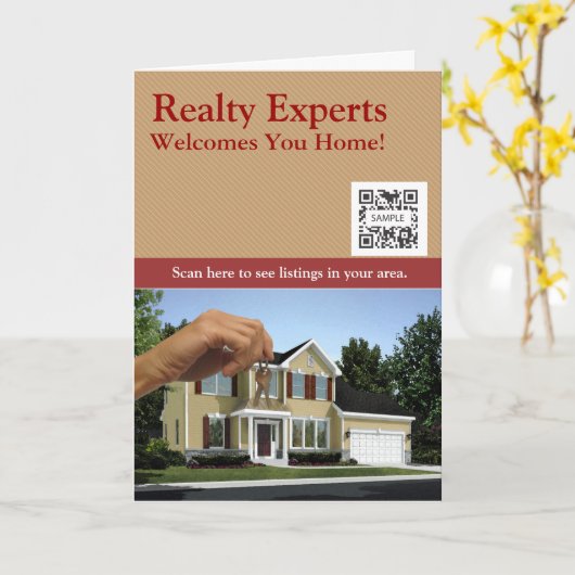 グリーティングカードテンプレートの実際の専門家 カード (黄色い花)