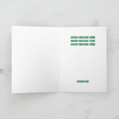 グリーティングカードテンプレートクラス懇親会 カード (内部)