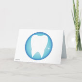 グリーティングカードテンプレートデンタルケア カード (裏面)
