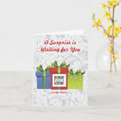 グリーティングカードテンプレートパッケージ カード (黄色い花)