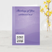 グリーティングカードテンプレート考えるの汎用ユーザー カード (黄色い花)