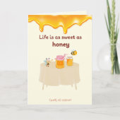 グリーティングカードハニー カード (正面)