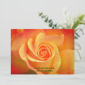 グリーティングカードバラ花 カード (スタンド正面)