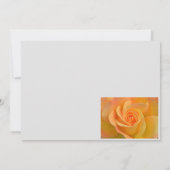 グリーティングカードバラ花 カード (裏面)