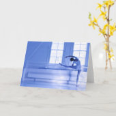 グリーティングカードバレエ カード (黄色い花)