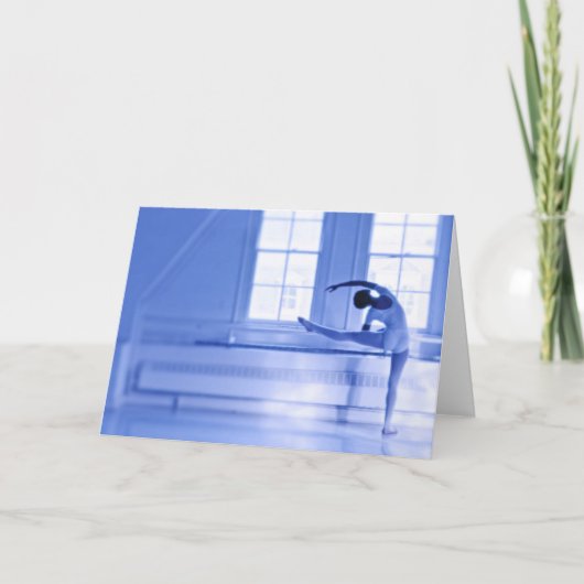 グリーティングカードバレエ カード (正面)